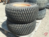 (2) Tires on 4-bolt rims, 23X10.5-12 NHS