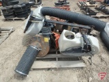 (2) Collector/blowers and other grass collector misc. components