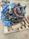 Chevrolet Vortec Engine with accessories, radiator, drive shaft