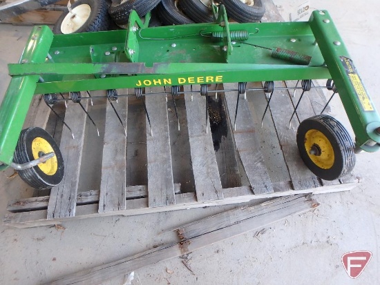 40" John Deere dethatcher attachment