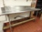 Stainless steel NSF dishwasher unloading table with 8