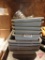 (5) Bus/dish trays, (5) tableware trays, and (4) stainless tableware washer inserts