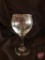 (36) Libbey 8-1/2 oz. teardrop wine glasses, 3964