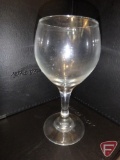 (41) Libbey 8-1/2 oz. teardrop wine glasses, 3964