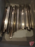 Stainless steel backline/coldwell pan dividers; bus tote