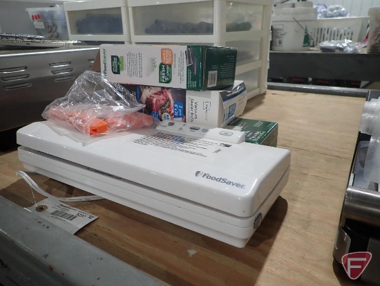 FoodSaver and (2) boxes of Saver bags
