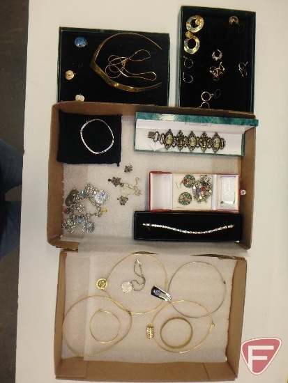 Ladies jewelry - necklaces, earrings, bracelets.