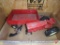 IH model tractor and wagon; and Hubley Kiddie Toy truck, and 5