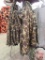 Camouflage hunting clothes: coverall, rain coat, overall, insulated jacket