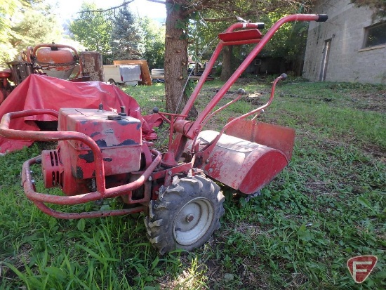 18" Troy-Bilt Horse walk behind, rear tine tiller with 8hp Kohler engine