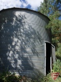 18' Butler 521A grain bin, 13'h sidewall, (5) rings; (21) additional curved panels