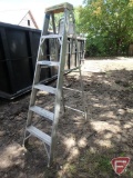 6' Werner 366 aluminum step ladder