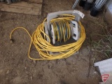 Extension cord and extension cord on reel