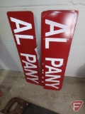 (7) Al Pany double-sided reflective signs