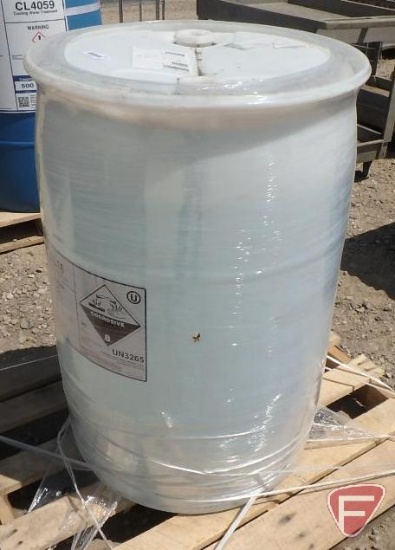 Chemtreat CL16 reverse osmosis resin cleaner in 55 gallon drum