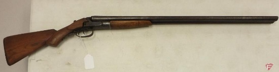 New Baker 12 gauge double barrel shotgun