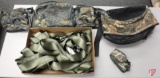 Camo pouches, tree stand harness