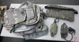 Camo backpack, pouch, scent drippers (2)