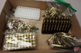Empty brass casings; 9mm Luger, .223, .270 Win, .38 Special