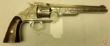 Large frame top break revolver replica, non firing