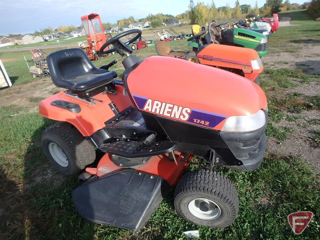 Ariens 1742 riding mower sales