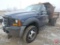 2007 Ford 4x4 F-450 truck with dump box and Western snowplow- HAUL ONLY