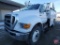 2011 Ford F-750 Service Body Truck with crane