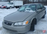 2001 Toyota Camry Passenger Car, HAUL ONLY