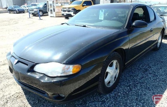 2002 Chevrolet Monte Carlo Passenger Car-HAUL ONLY