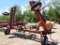 Homemade anhydrous ammonia applicator on IH corn planter frame, 3 pt., 12-row, 30