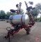 12-row pull type liquid nitrogen applicator for corn, 500 gallon tank, pin hitch