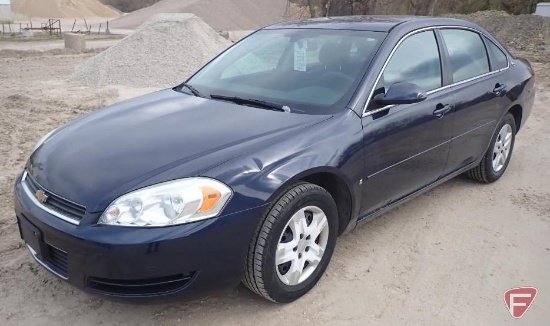 2008 Chevrolet Impala Passenger Car - HAUL ONLY