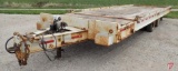 1997 Felling 28.5' Tilt Bed Deckover Trailer