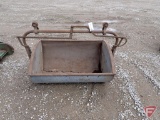 Manure carrier for barn, approx. 3'l x 2'w