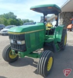 1997 John Deere 6200L low profile 2WD utility tractor with canopy, sn:L06200H184414