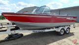 1995 Shorelander trailer and 1995 Lund 2100 boat