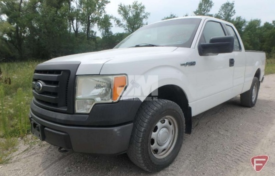 2010 FORD F-150XL EXTENDED CAB 4X4 PICKUP VIN: 1FTEX1EW0AKB65945