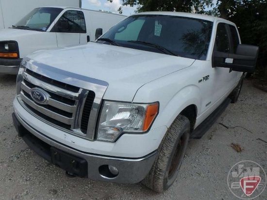 2011 FORD F-150 XLT CREW CAB 4X4 PICKUP VIN: 1FTFW1ET1BKD41710