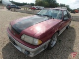 1988 FORD MUSTANG GT VIN: 1FABP42EXJF217533 COUPE