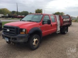 2006 FORD F-550 SINGLE AXLE DUMP TRUCK VIN: 1FDAW56P36ED69978