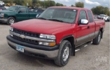 2000 CHEVROLET SILVERADO EXTENDED CAB 4X4 PICKUP VIN: 2GCEK19T4Y1269749