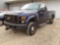 2008 FORD F-250 REGULAR CAB 4X4 3/4 TON PICKUP VIN: 1FTNF21558EB95098