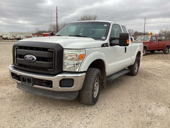 2011 FORD F-250 XL EXTENDED CAB 3/4 TON PICKUP VIN: 1FT7X2B63BEC21475