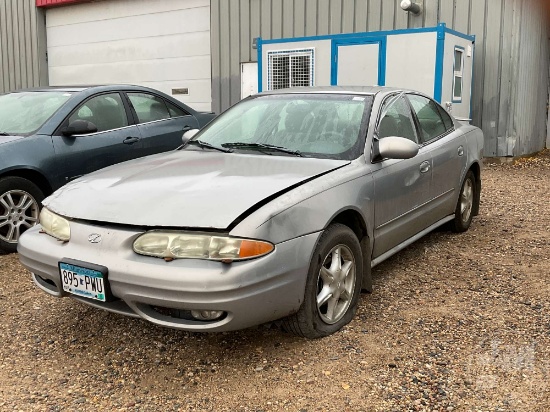 2000 OLDSMOBILE ALERO VIN: 1G3NL52E0YC327480 FWD SEDAN