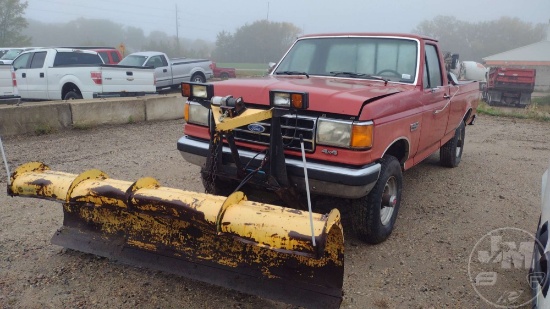 1991 FORD F-250 REGULAR CAB 4X4 3/4 TON PICKUP VIN: 1FTHF26H4MLA40483