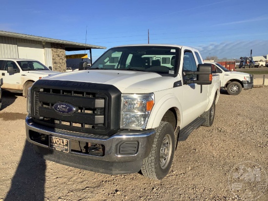 2012 FORD F-250 EXTENDED CAB 4X4 3/4 TON PICKUP VIN: 1FT7X2B69CEA93471