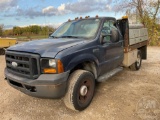 2006 FORD F-350 XL SUPER DUTY VIN: 1FDWF35576ED35701 REGULAR CAB 4X4 FLATBED