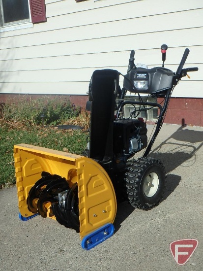 24" Cub Cadet trigger control power steering walk behind snowblower with 208cc OHV engine