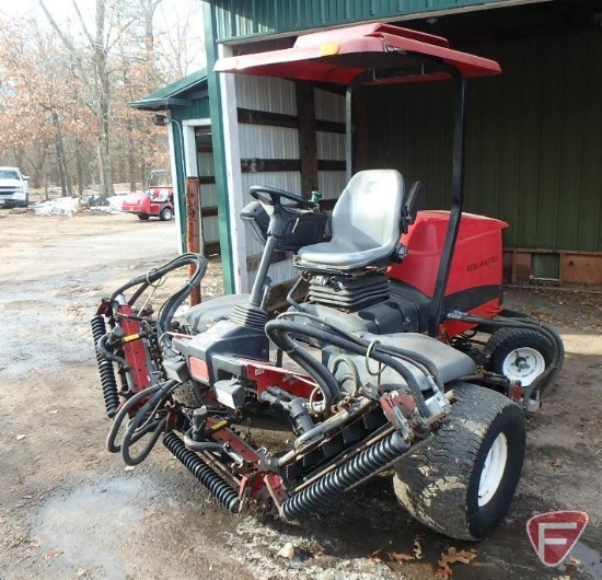 Toro Reelmaster 5410 5 gang fairway mower, 4045.3hrs with Kubota GS-404 diesel engine