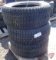 Firestone P235/55R17 tires (3), (2) on wheels